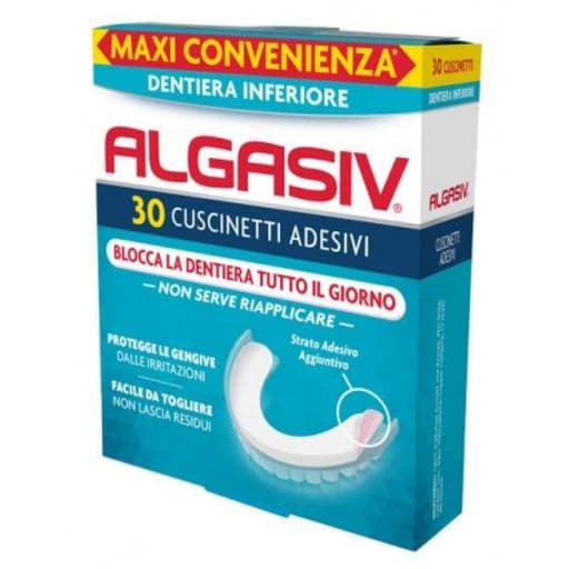 Algasiv Crema Adhesiva para Prótesis Dentales – 30 g