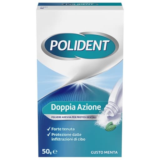 Polident Polvo Menta Fijador en Polvo – 50 g