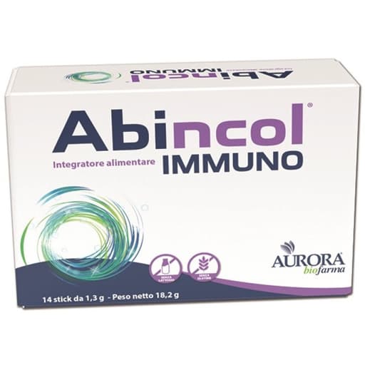 Inulina 372,4 mg + zinc – 14 sobres para disolver en la boca | ABINCOL IMMUNO